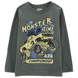 Carter’s Boys Monster Truck Time 4x4 Championship Tee Shirt